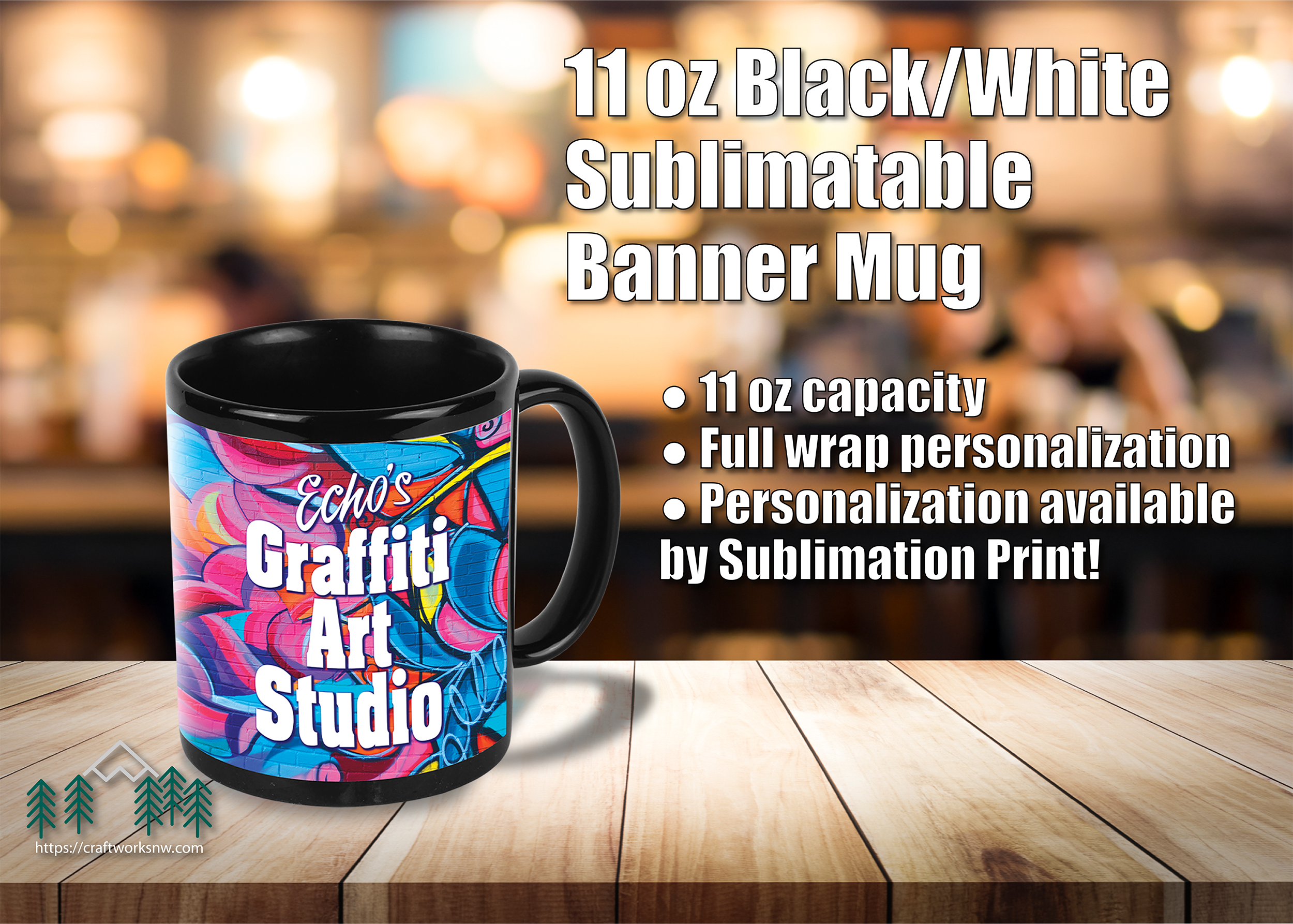 Dye Sublimation Mug (11 Oz.)