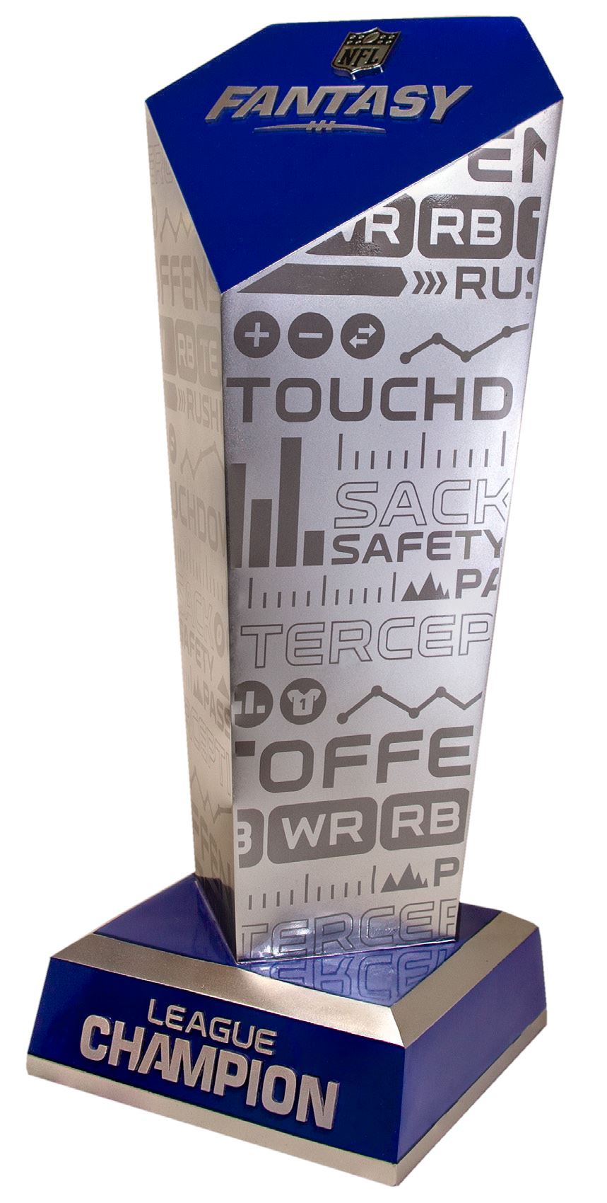 18 Inch NFL Fantasy Football Season Champion Tower - Fantasy Trophy Store