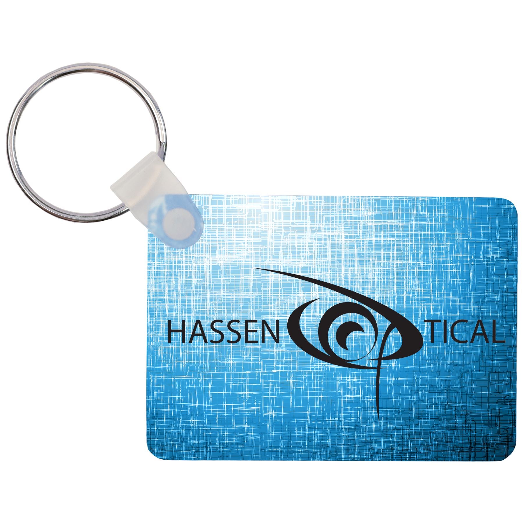 Circle FRP Two Sided Sublimation Keychain - 2.5