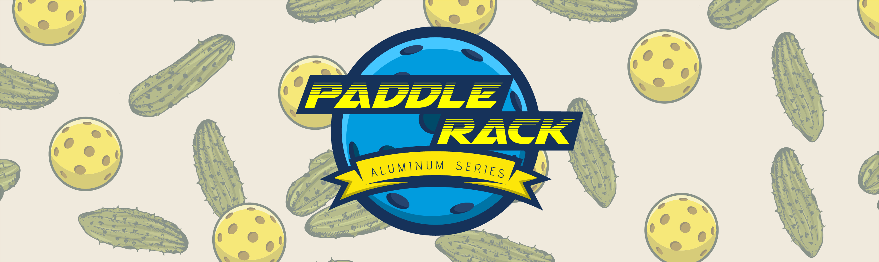 Pickleball Paddle Racks - Anodized Aluminum
