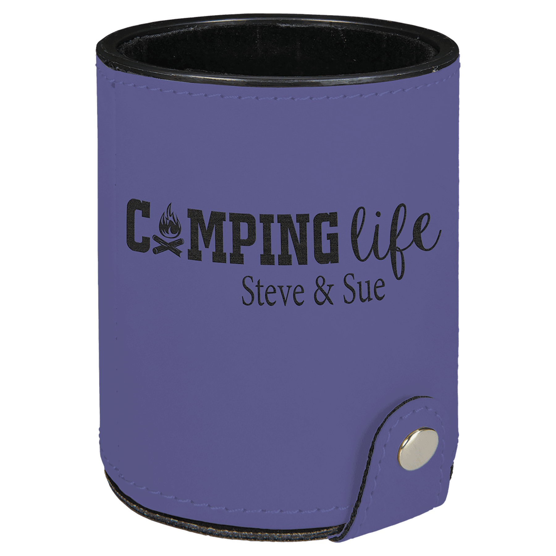 Dice Cup w/5 Dice, Laserable Leatherette, Laser Engraved - Craftworks NW, LLC
