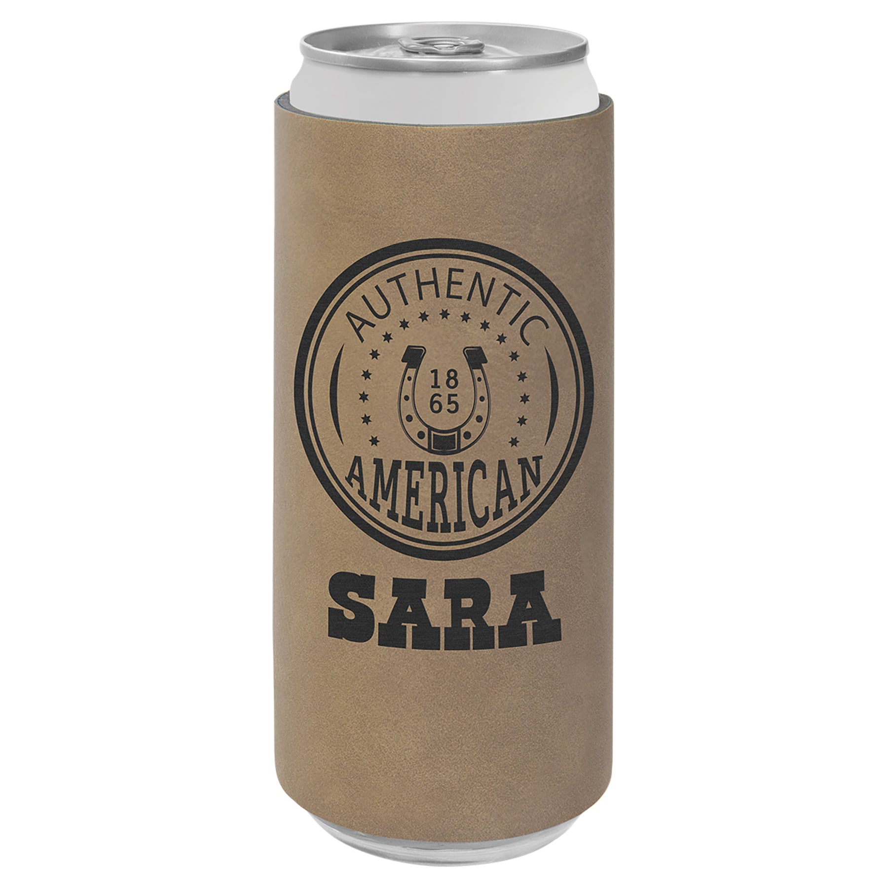Beer is the Solution Charcoal Leatherette Can Holder - Yahoo Shopping