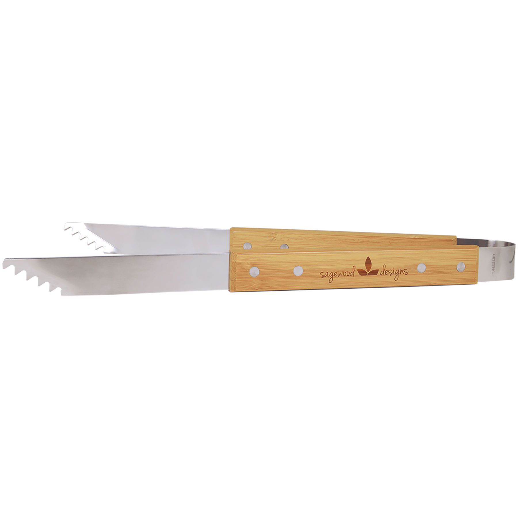 14" Bamboo Barbeque Tongs - Craftworks NW, LLC