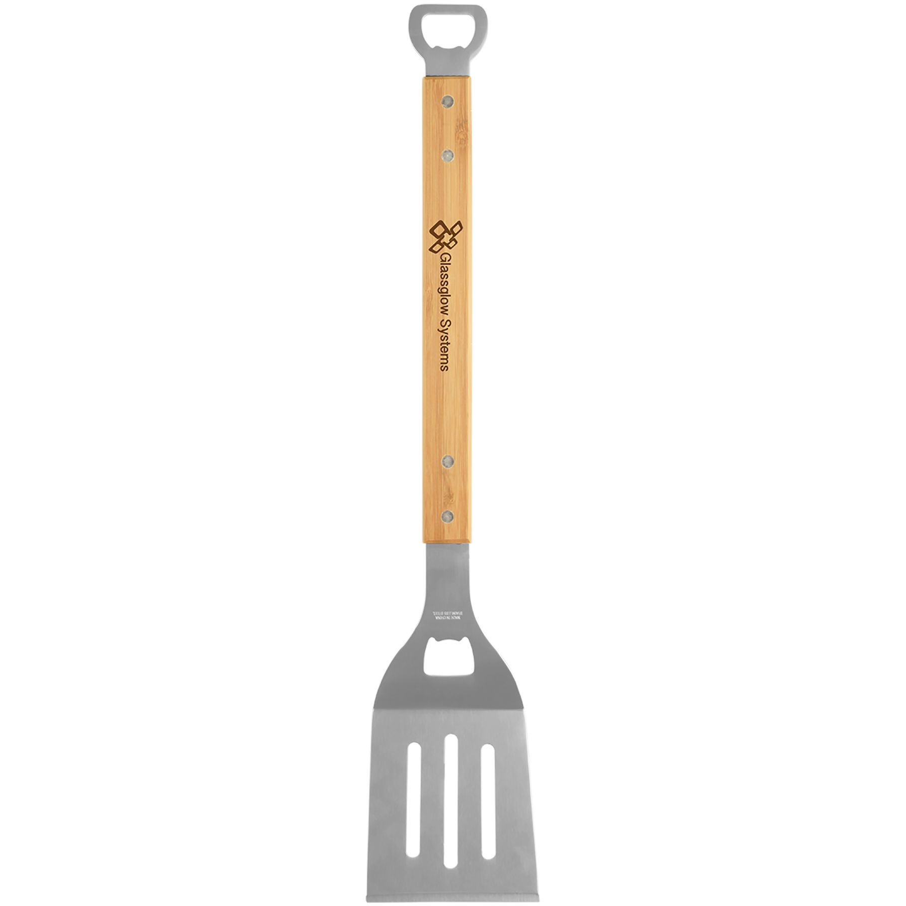 19 1/4" Bamboo Barbeque Spatula with Bottle Opener - Craftworks NW, LLC