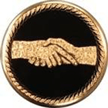 Metal Medallion Award Inserts, 2" - Craftworks NW, LLC