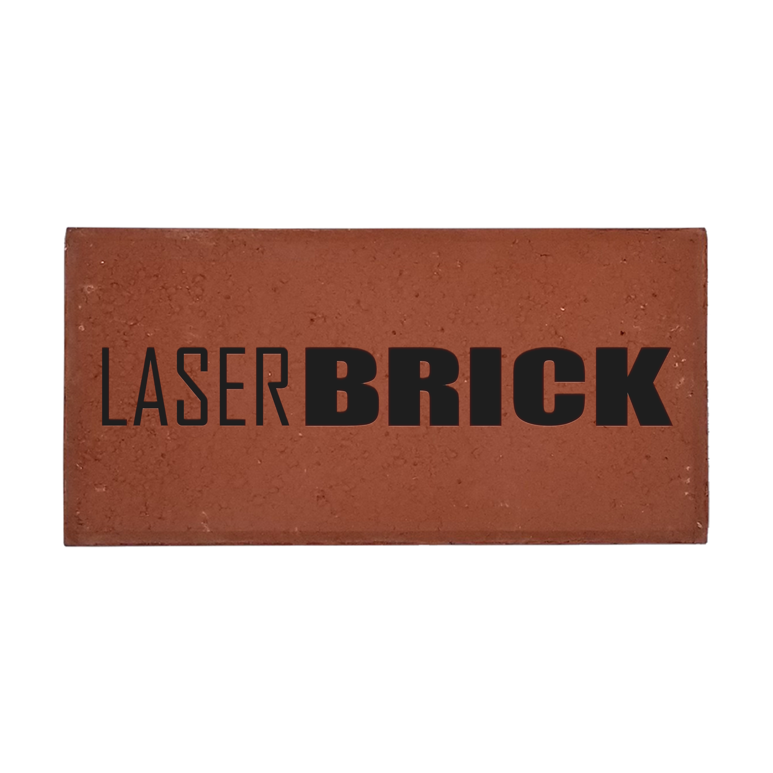 LaserGrade Commemorative Brick Paver, No Lugs, 4.00" x 8.00" x 1.5", Laser Engraved - Craftworks NW, LLC