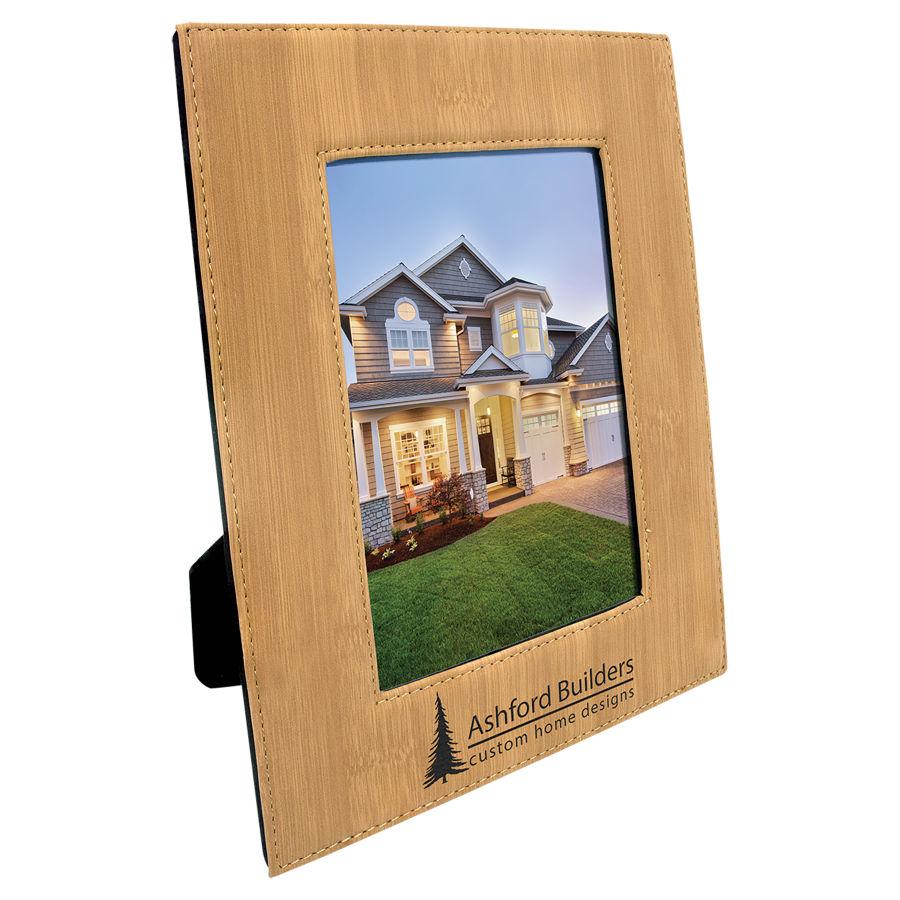 Photo Frame, 5" x 7" Laserable Leatherette - Craftworks NW, LLC