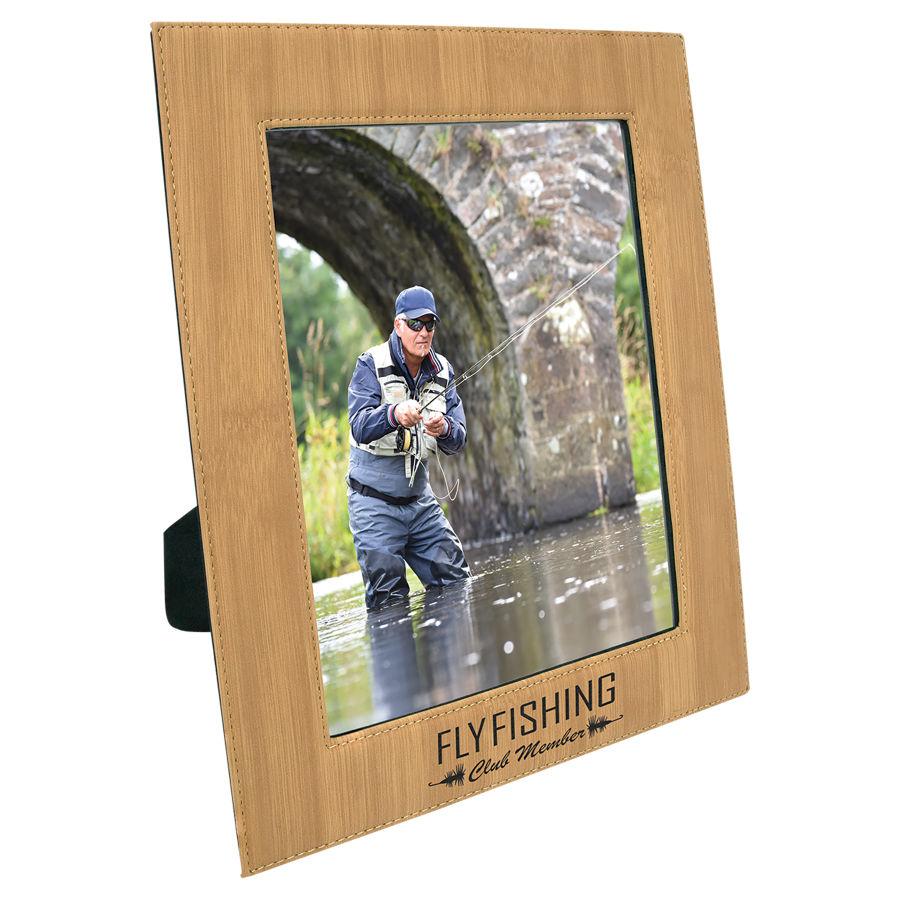 Photo Frame, 8" x 10" Laserable Leatherette - Craftworks NW, LLC