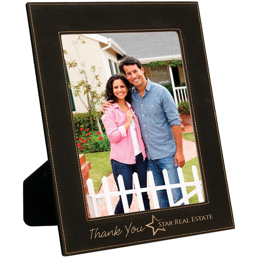 Photo Frame, 8" x 10" Laserable Leatherette - Craftworks NW, LLC