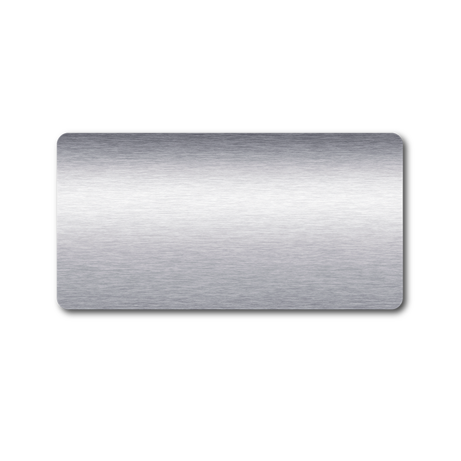 Round Corner Plastic Badge Blank, 3" x 1-1/2", Laser Engraved - Craftworks NW, LLC