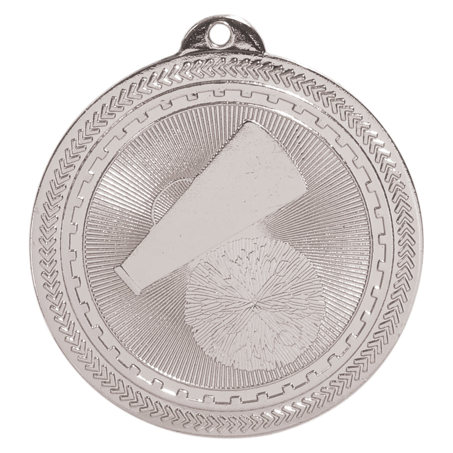 Cheer Laserable BriteLazer Medal, 2" - Craftworks NW, LLC