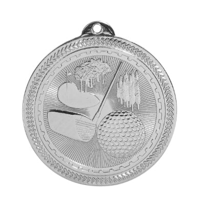 Golf Laserable BriteLazer Medal, 2" - Craftworks NW, LLC