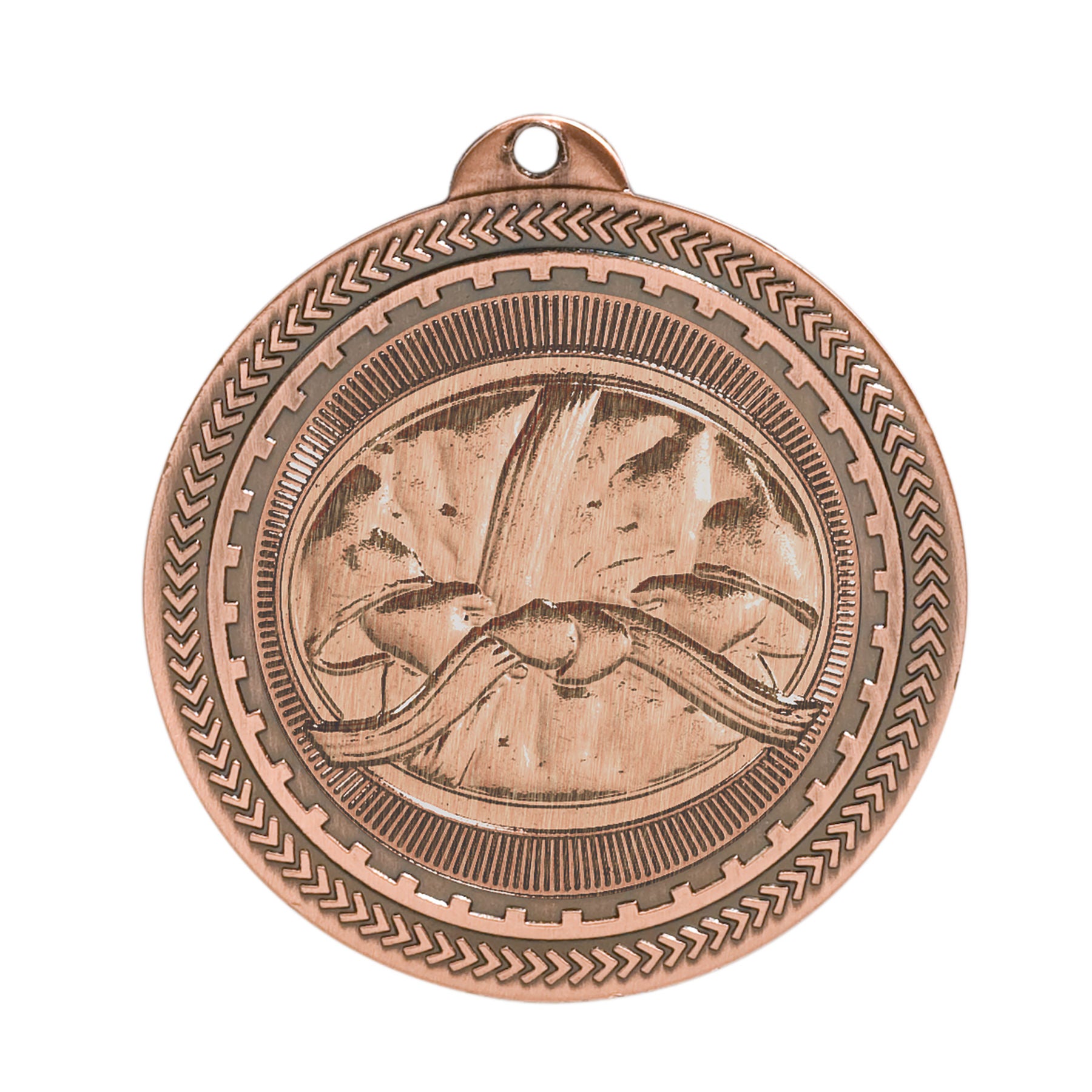 Martial Arts Laserable BriteLazer Medal, 2" - Craftworks NW, LLC