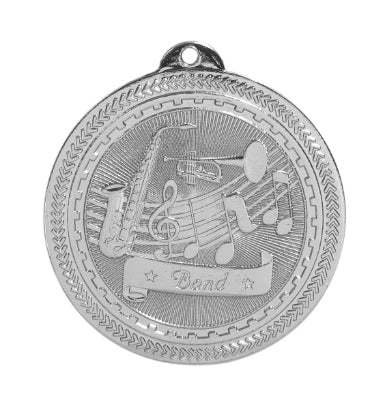 Band Laserable BriteLazer Medal, 2" - Craftworks NW, LLC