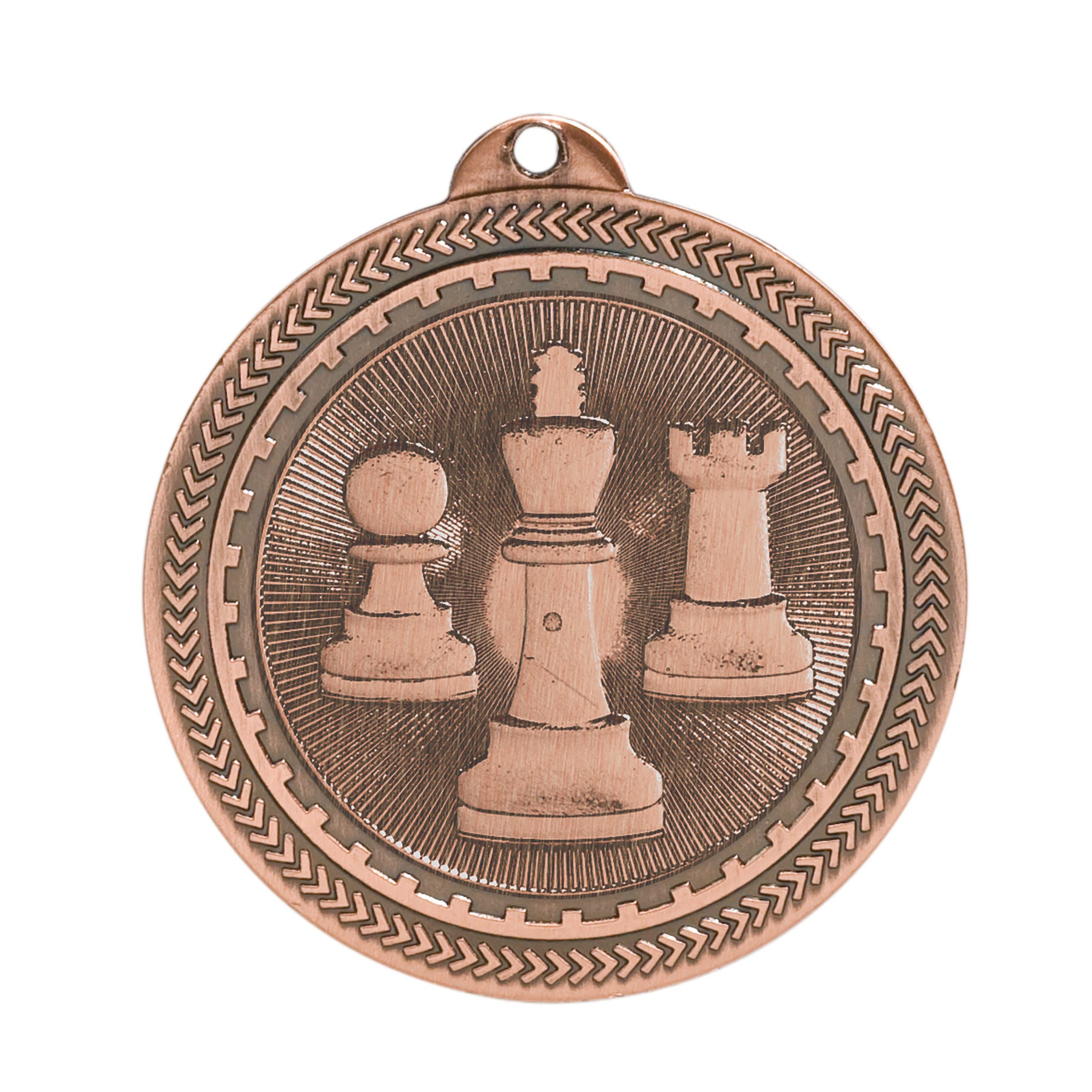 Chess Laserable BriteLazer Medal, 2" - Craftworks NW, LLC