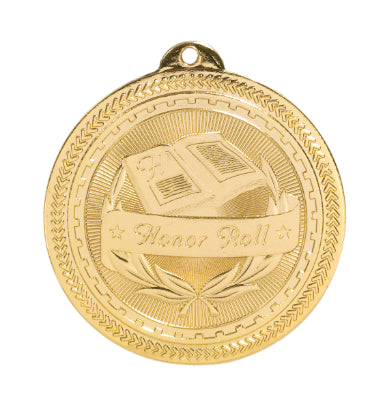 Honor Roll Laserable BriteLazer Medal, 2" - Craftworks NW, LLC