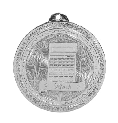 Math Laserable BriteLazer Medal, 2" - Craftworks NW, LLC