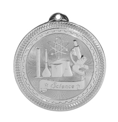Science Laserable BriteLazer Medal, 2" - Craftworks NW, LLC