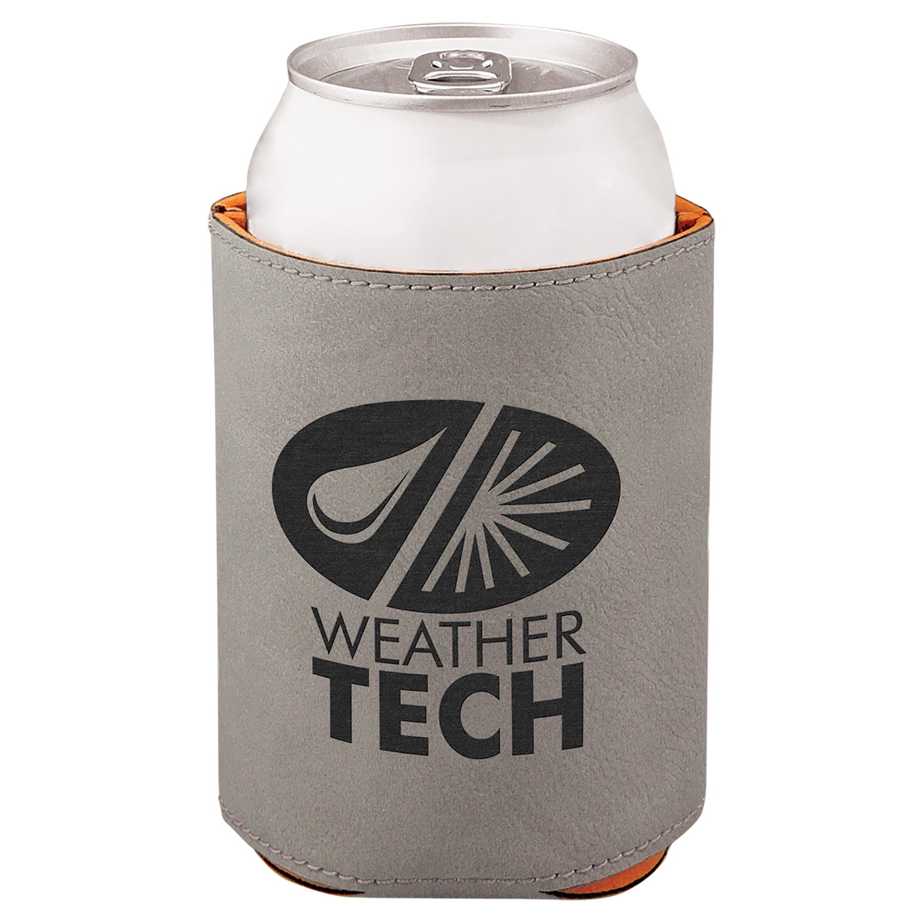 Insulated Slim Can Beverage Holders, Laserable Leatherette