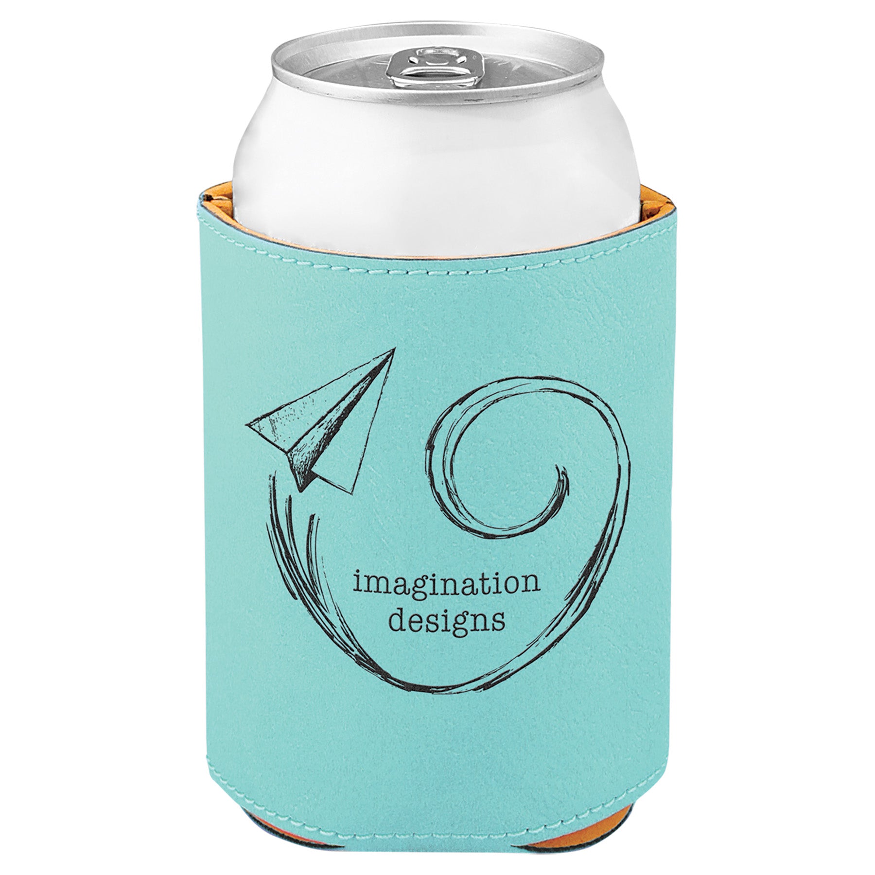 Insulated Beverage Holders, Laserable Leatherette, Laser Engraved - Craftworks NW, LLC