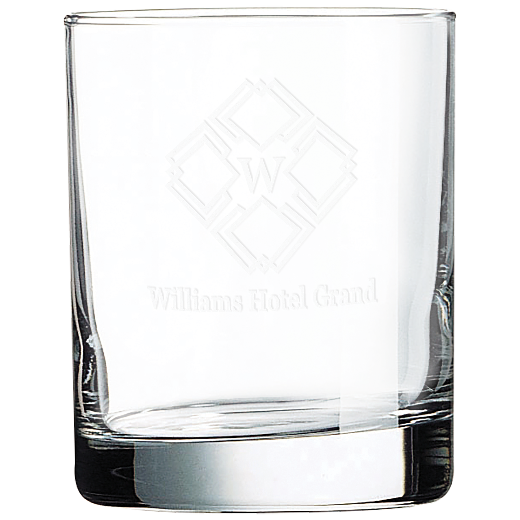 Polar Camel Glassware 10.5 oz. Rocks Glass, Laser Engraved - Craftworks NW, LLC