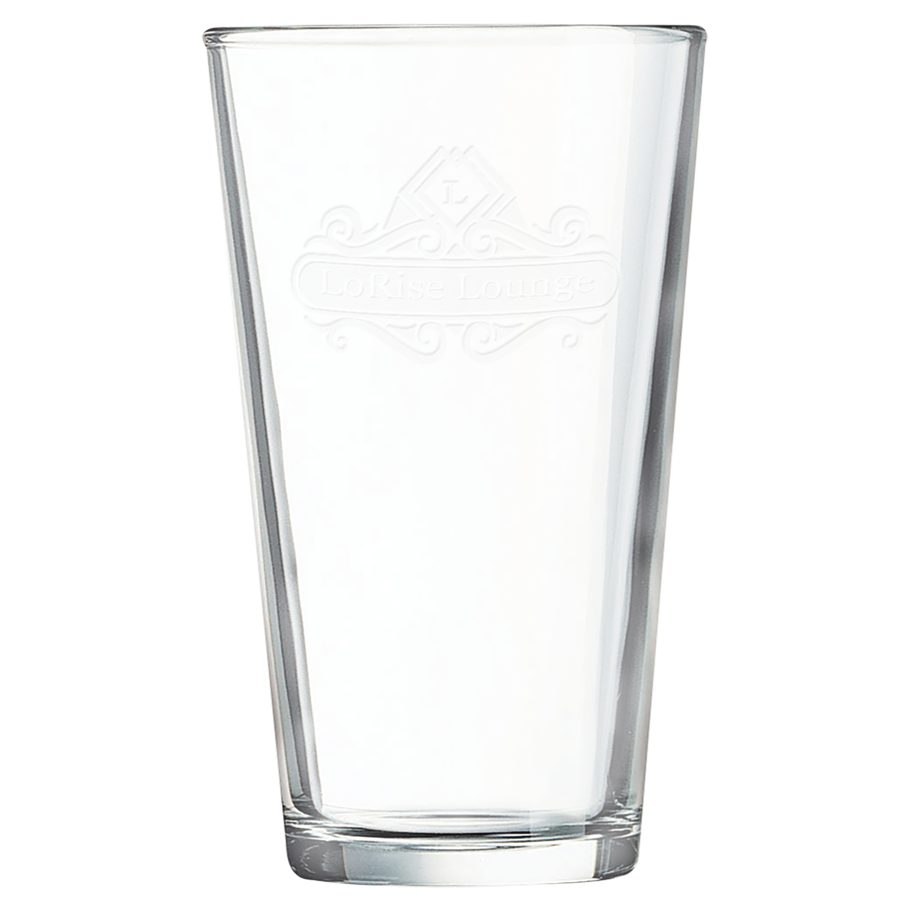 Polar Camel Glassware 16 oz. Pint Mixing Glass, Laser Engraved - Craftworks NW, LLC