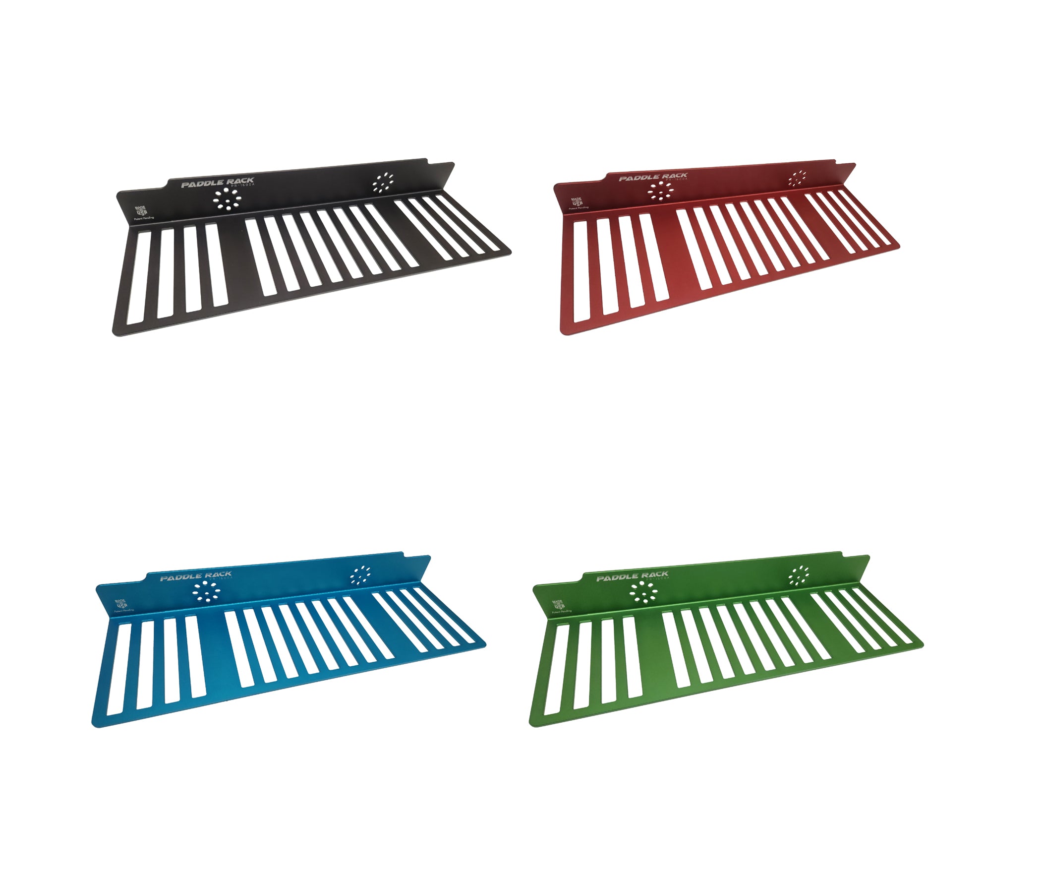PR-1600A, High-Capacity Anodized Aluminum Pickleball Paddle Rack, 16-Paddle Holder (Pre-Order) - Craftworks NW, LLC