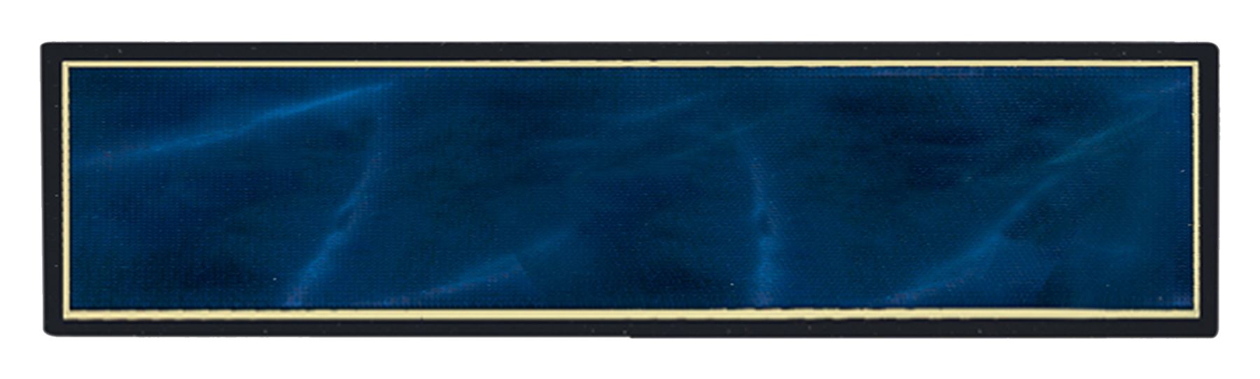 Blue Marble Recognition Pocket Perpetual Header Plate 10" x 2 1/2" Perpetual Plates Craftworks NW 
