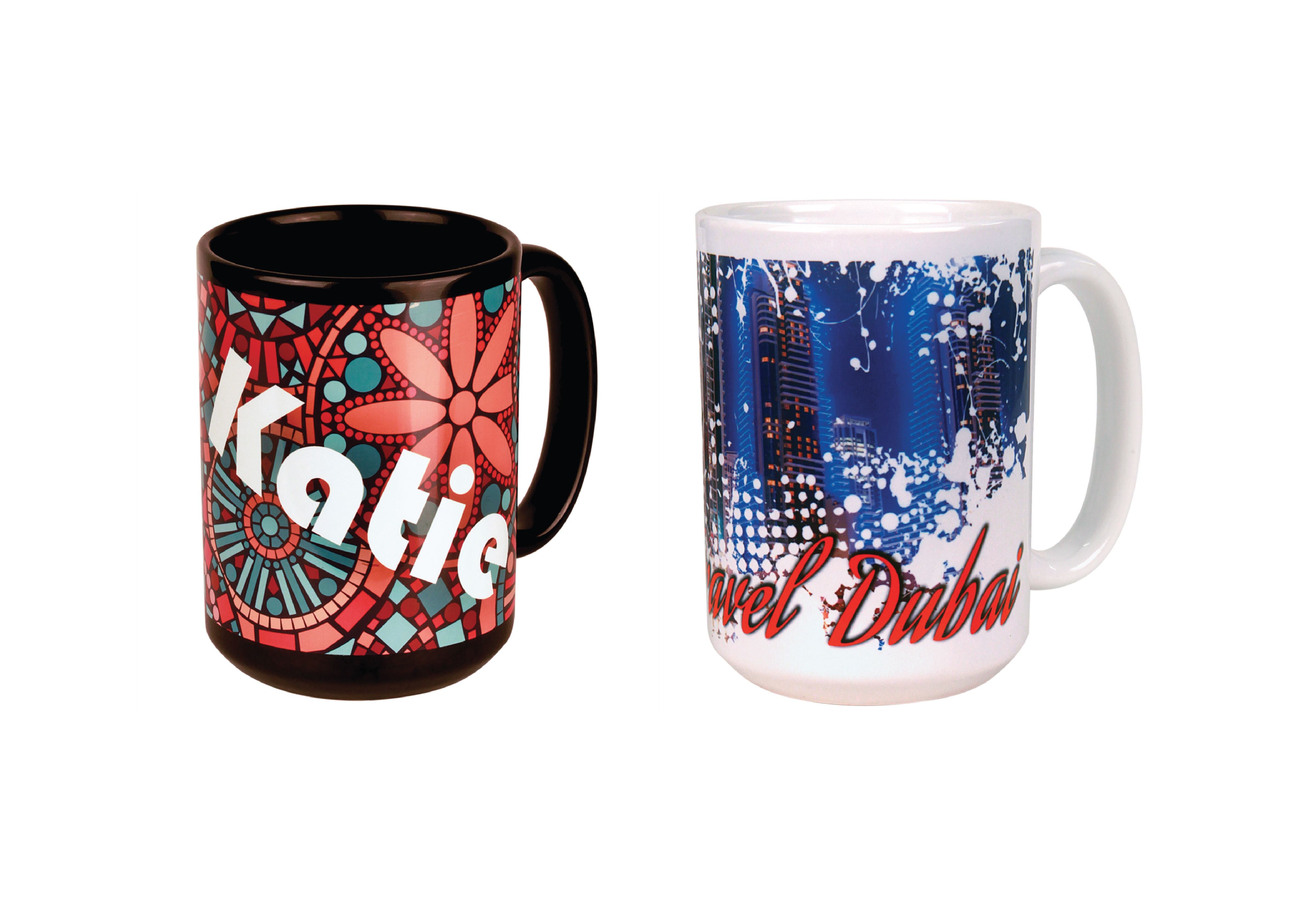 Ceramic Coffee Mugs 15 oz. Sublimatable - Craftworks NW, LLC