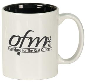 Ceramic Round Coffee Mug 11oz Engravable - Craftworks NW, LLC