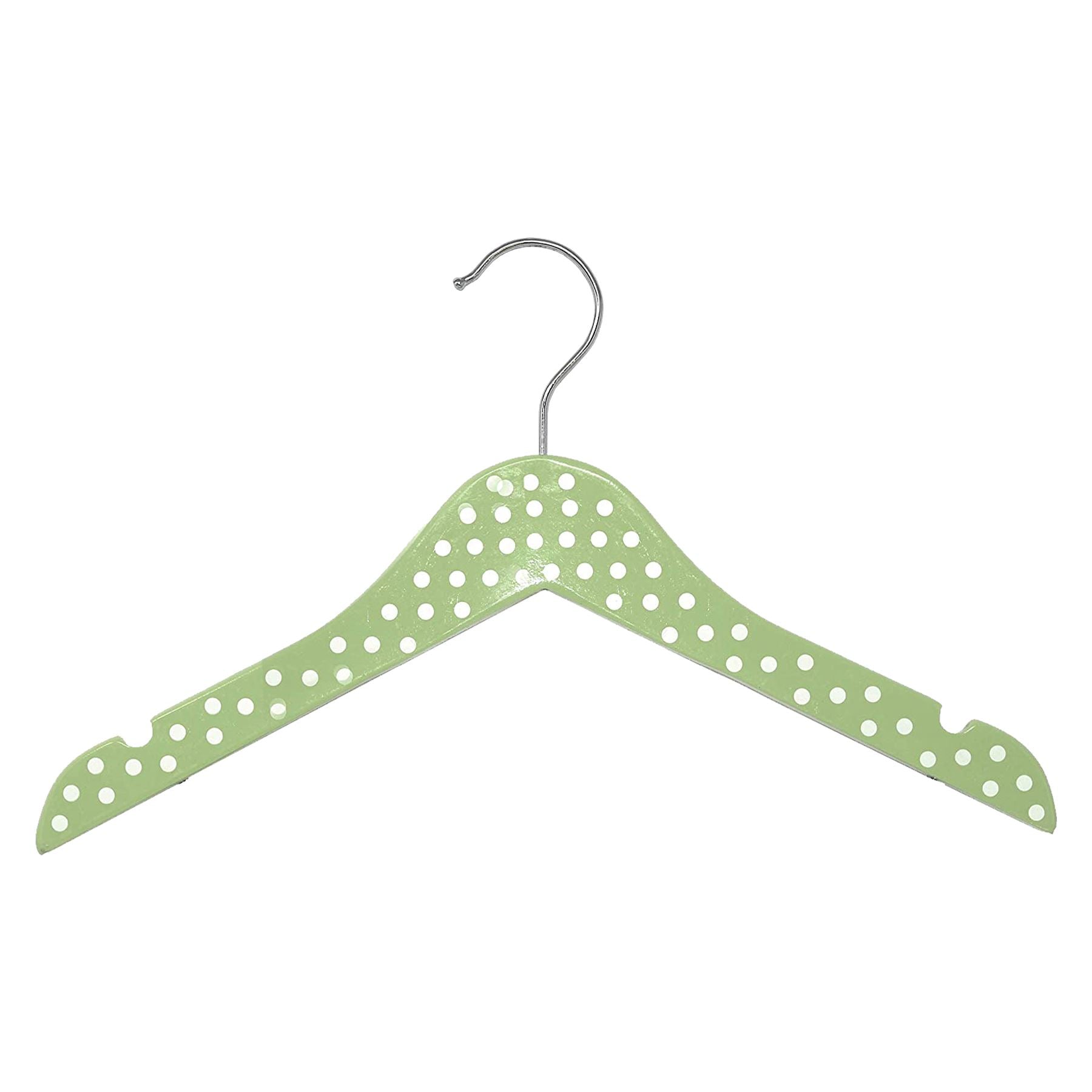Children's Wooden Clothes Hangers Hangers Craftworks NW Green 1-Side None