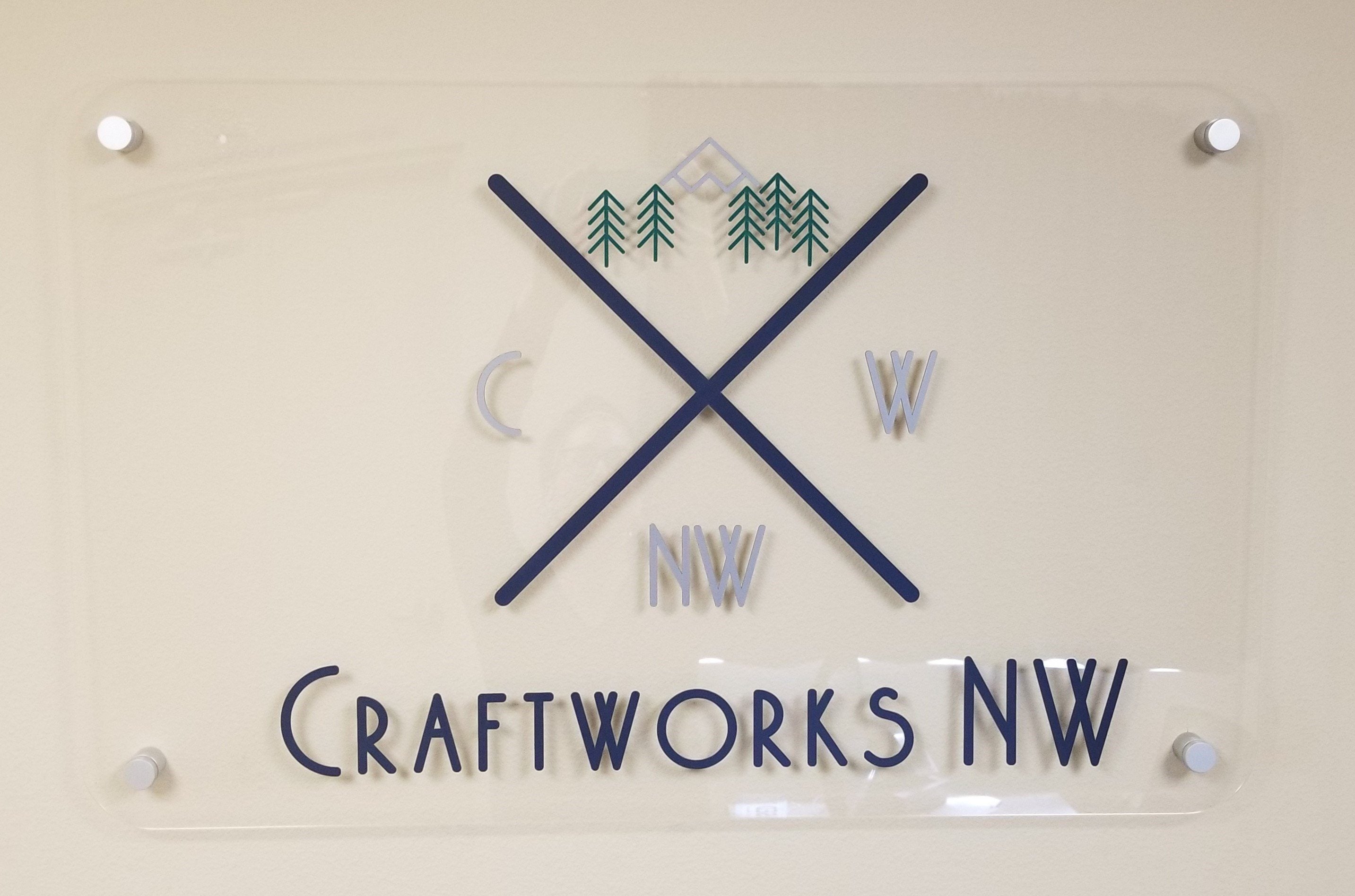 Custom Acrylic Signage - Craftworks NW, LLC