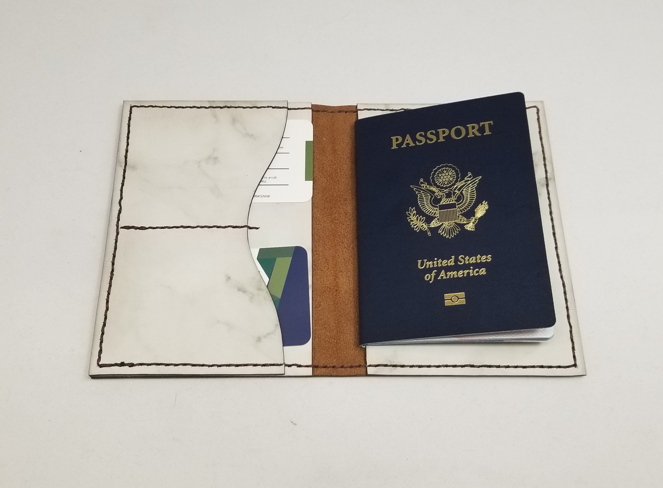 Passport Cover SVG, leather Passport wallet cut file Pattern