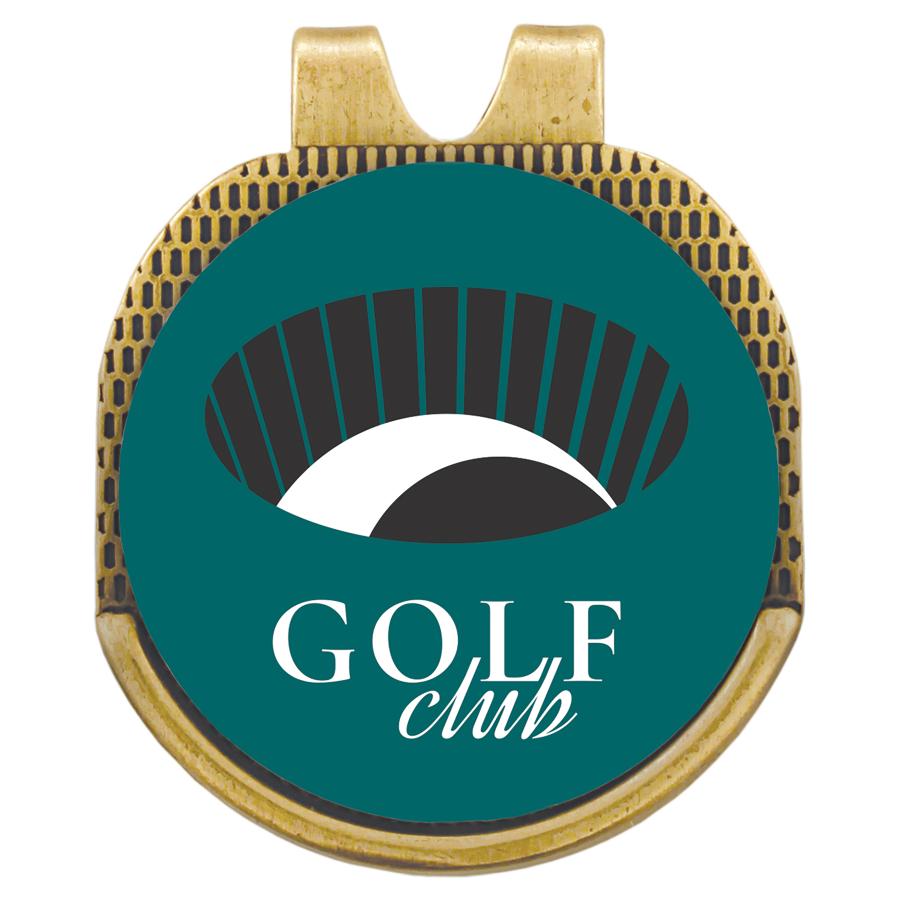 Hat Clip with Sublimatable Golf Ball Marker - Craftworks NW, LLC