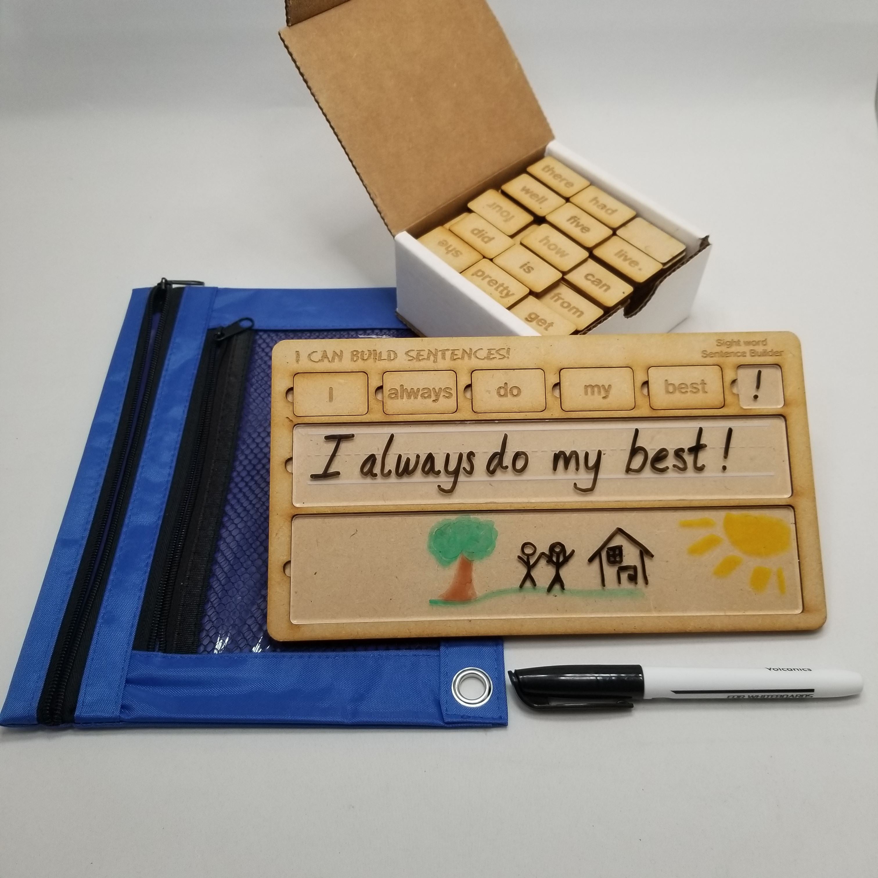 "I Can!" Sight Word Sentence Builder - Craftworks NW, LLC