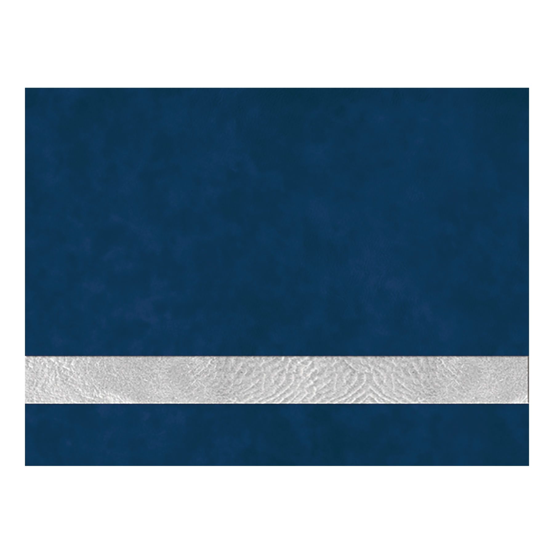 Laserable Leatherette Sheet Stock, Full Roll, 50in x 1,450in Sheet Stock Craftworks NW Blue/Silver 