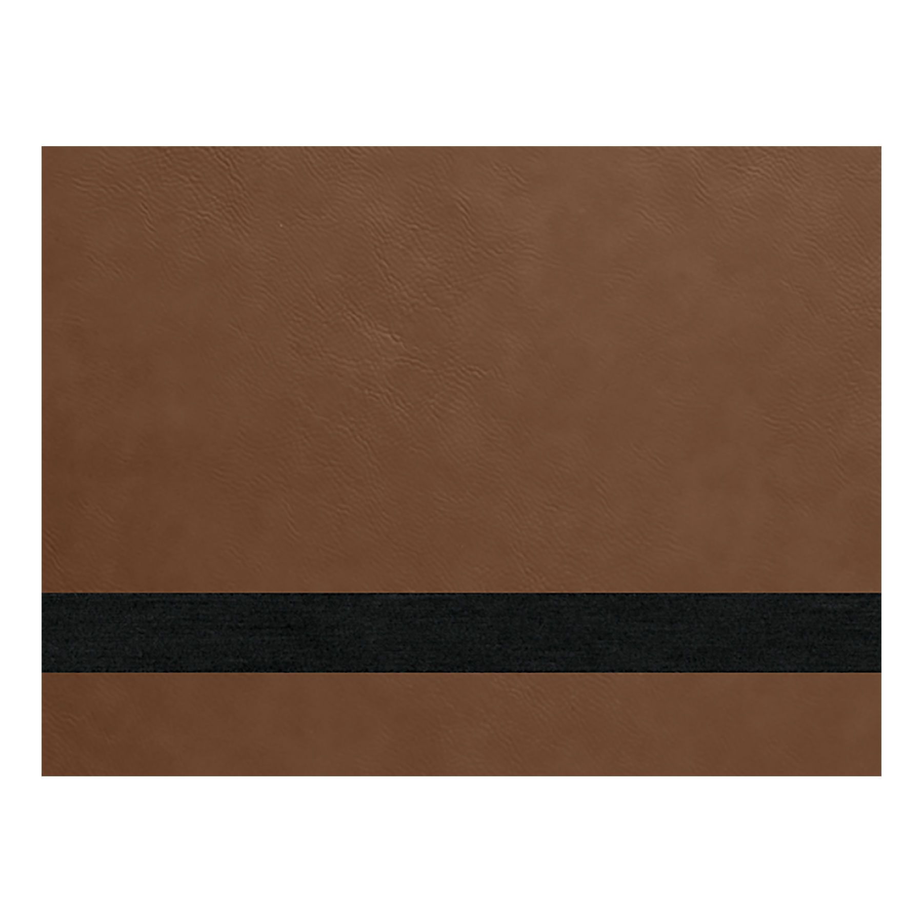 Laserable Leatherette Sheet Stock, Full Roll, 50in x 1,450in Sheet Stock Craftworks NW Dark Brown/Black 