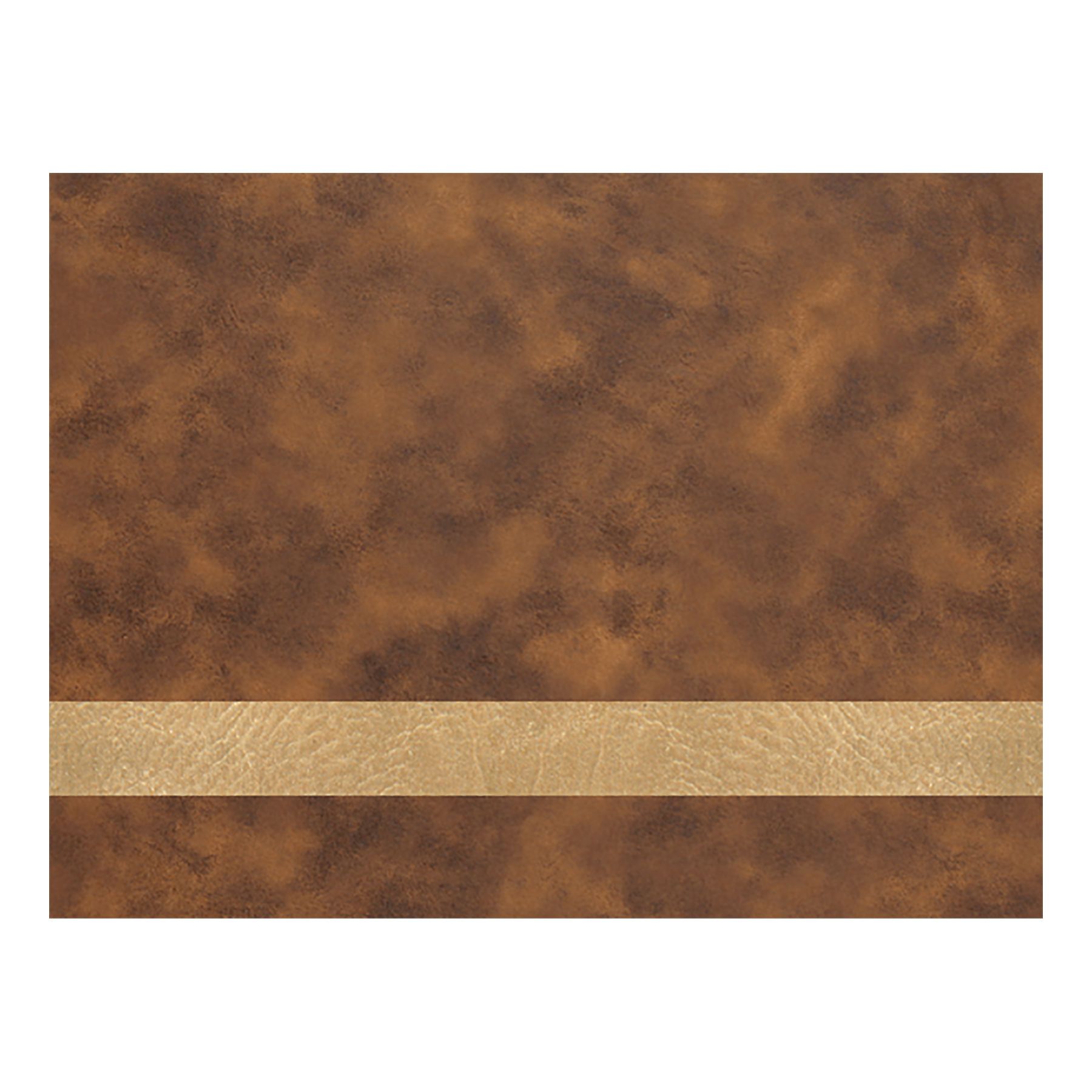 Laserable Leatherette Sheet Stock, Full Roll, 50in x 1,450in Sheet Stock Craftworks NW Rustic/Gold 