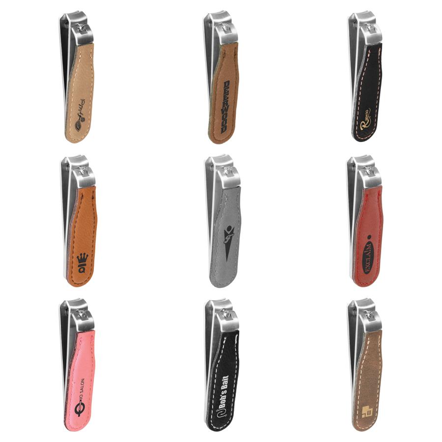 Nail Clipper, Laserable Leatherette Bottle Opener Craftworks NW 