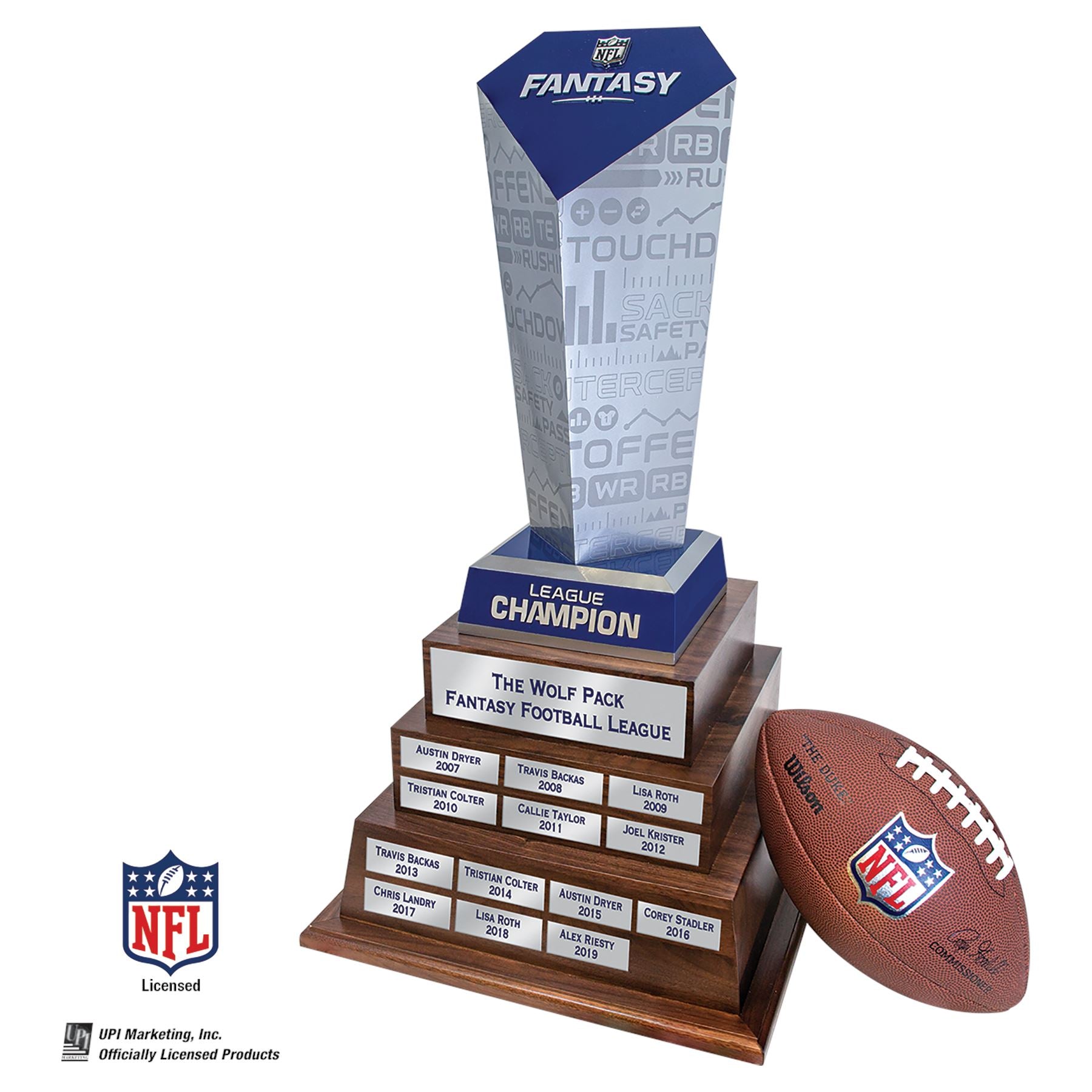 NFL Licensed 18" Fantasy Football Trophy Trophy Craftworks NW 
