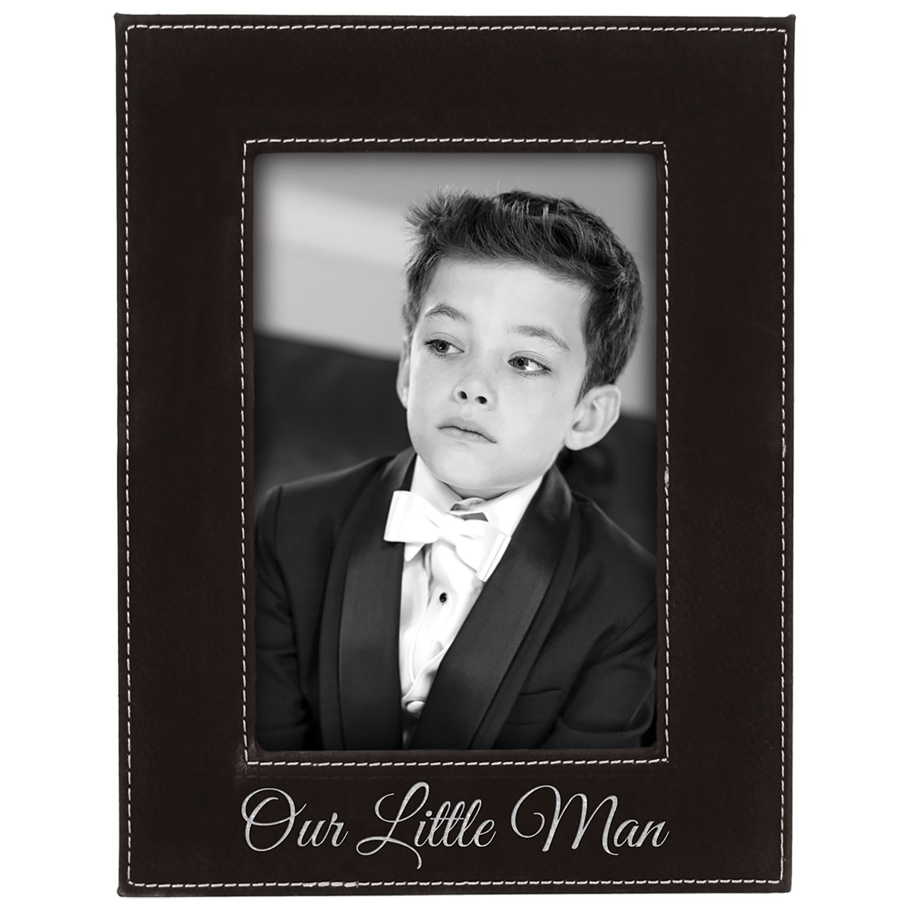 Photo Frame, 4" x 6" Laserable Leatherette - Craftworks NW, LLC