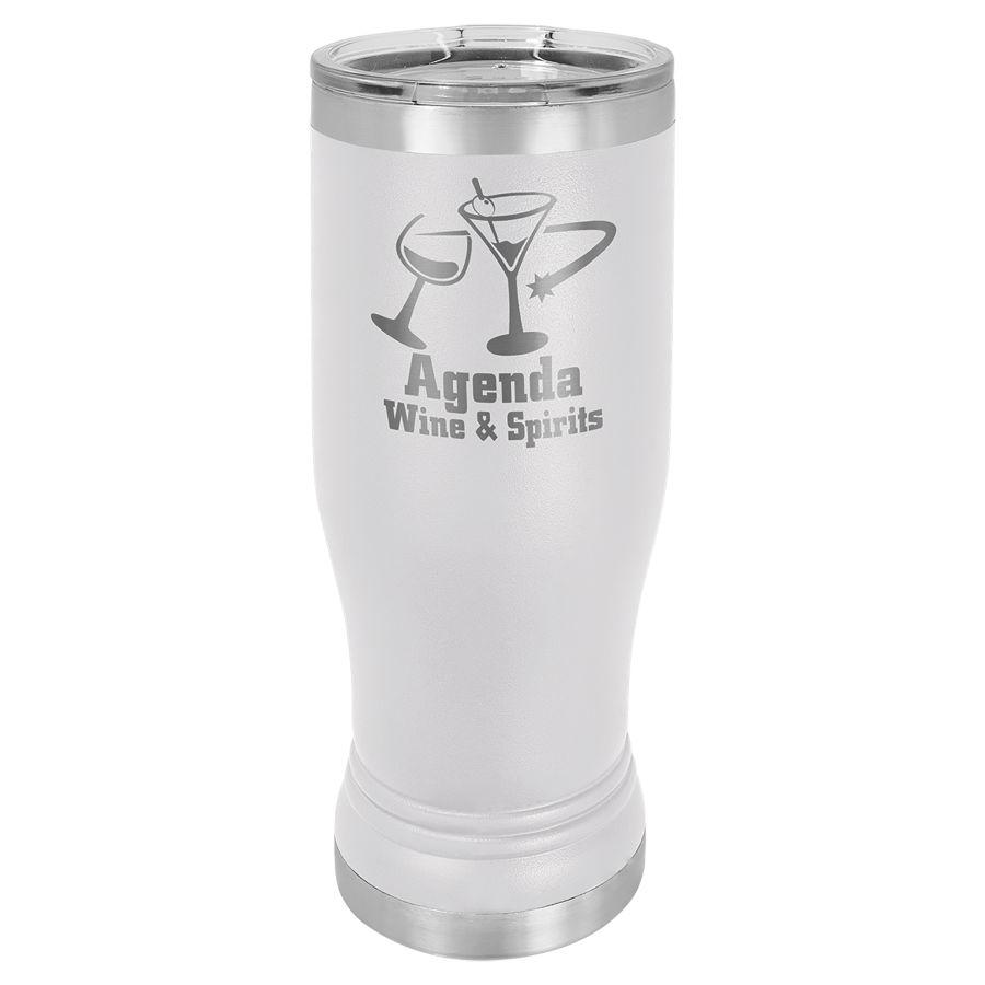 Polar Camel 14 oz. Customizable Stainless Steel Pilsner Travel Mugs - Craftworks NW, LLC
