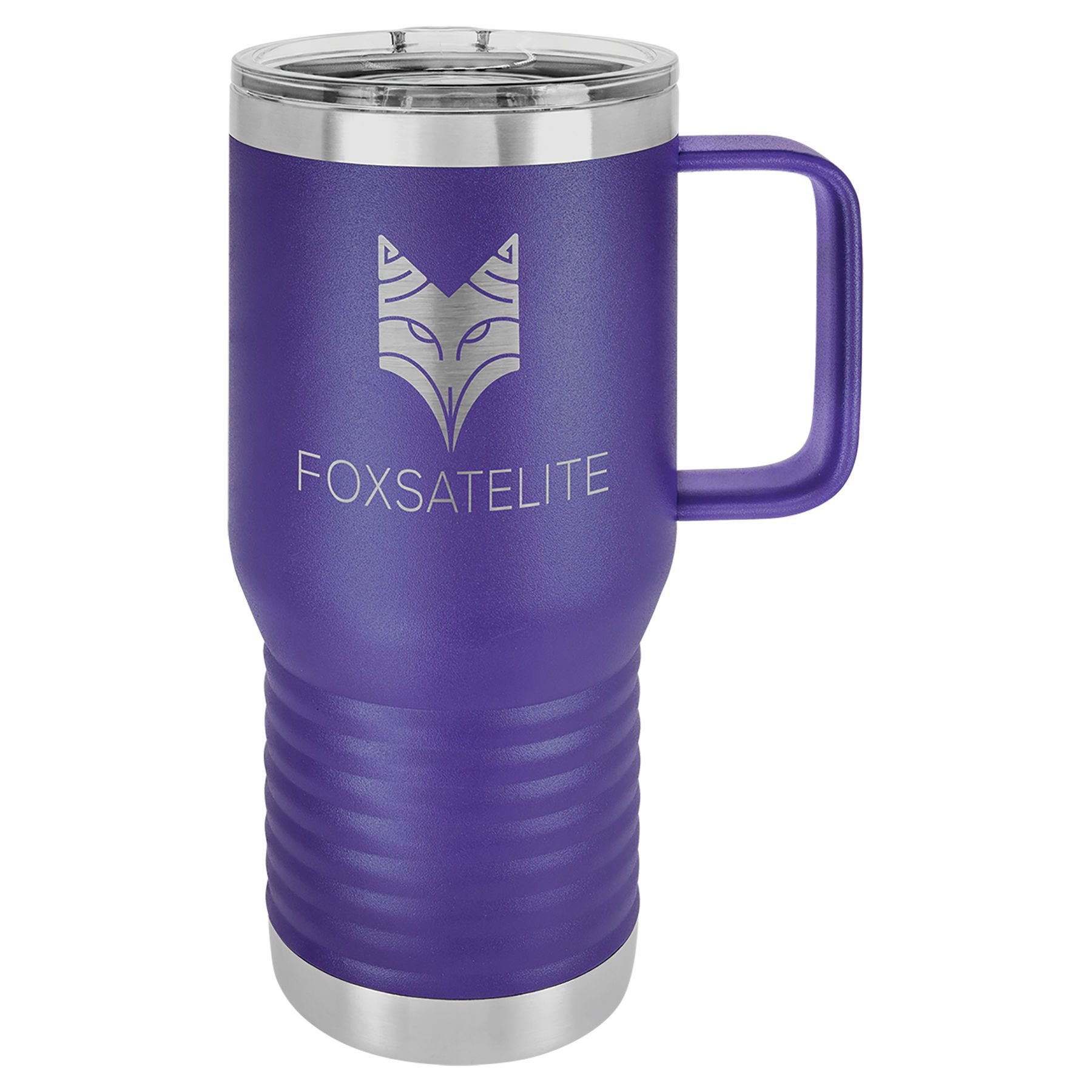 Polar Camel 20oz Stainless Steel Travel Mugs w/Handle and Slider Lid - Craftworks NW, LLC