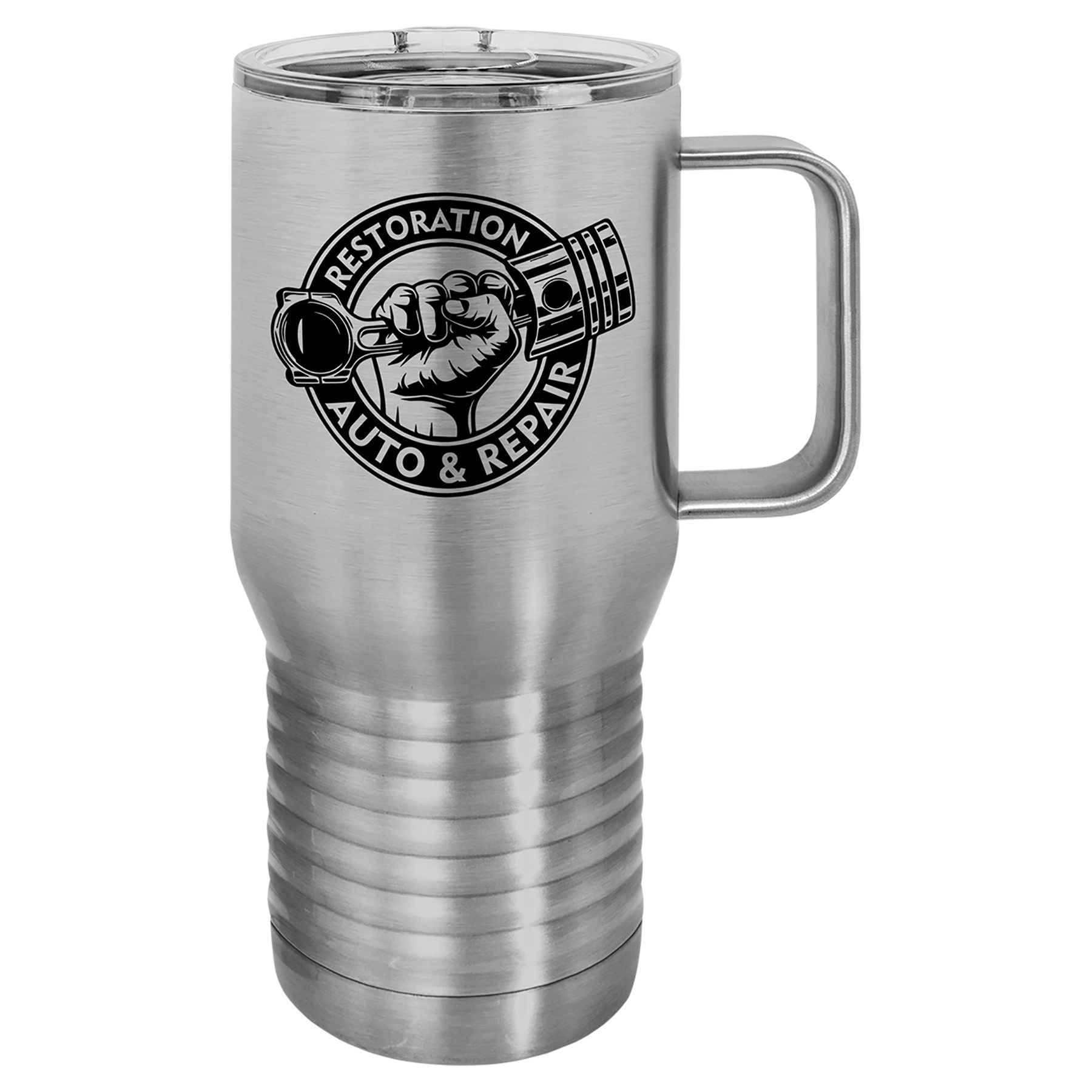 Polar Camel 20oz Stainless Steel Travel Mugs w/Handle and Slider Lid - Craftworks NW, LLC