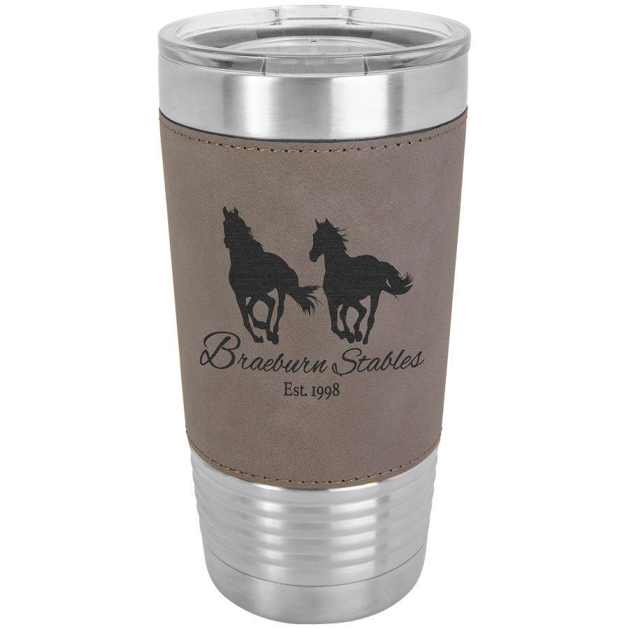 Polar Camel 20oz Laserable Leatherette Travel Mug - Craftworks NW, LLC