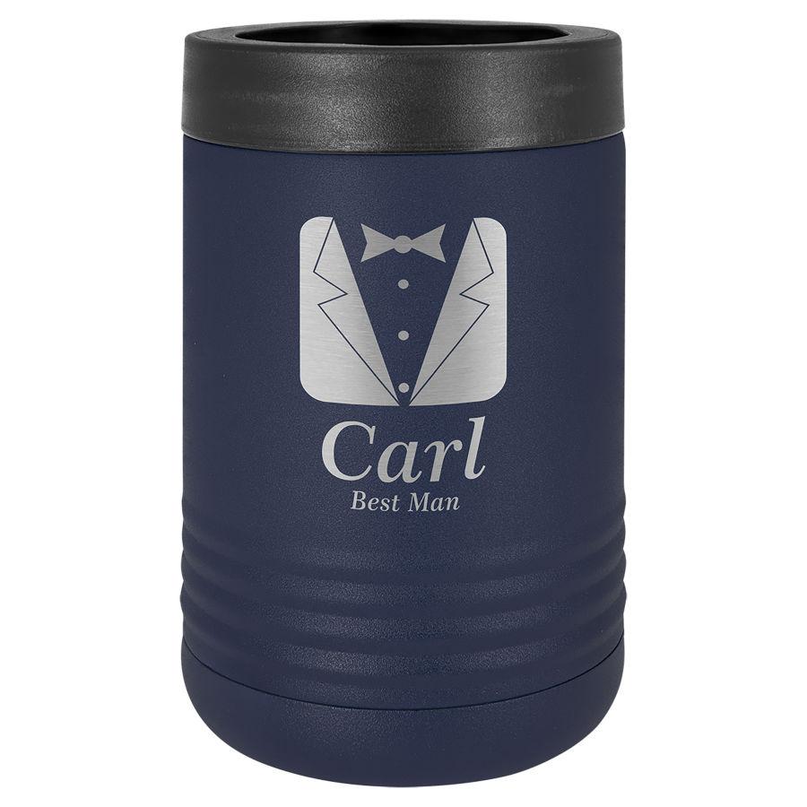 Polar Camel Customizable Stainless Steel Insulated Beverage/Can Holder - Craftworks NW, LLC