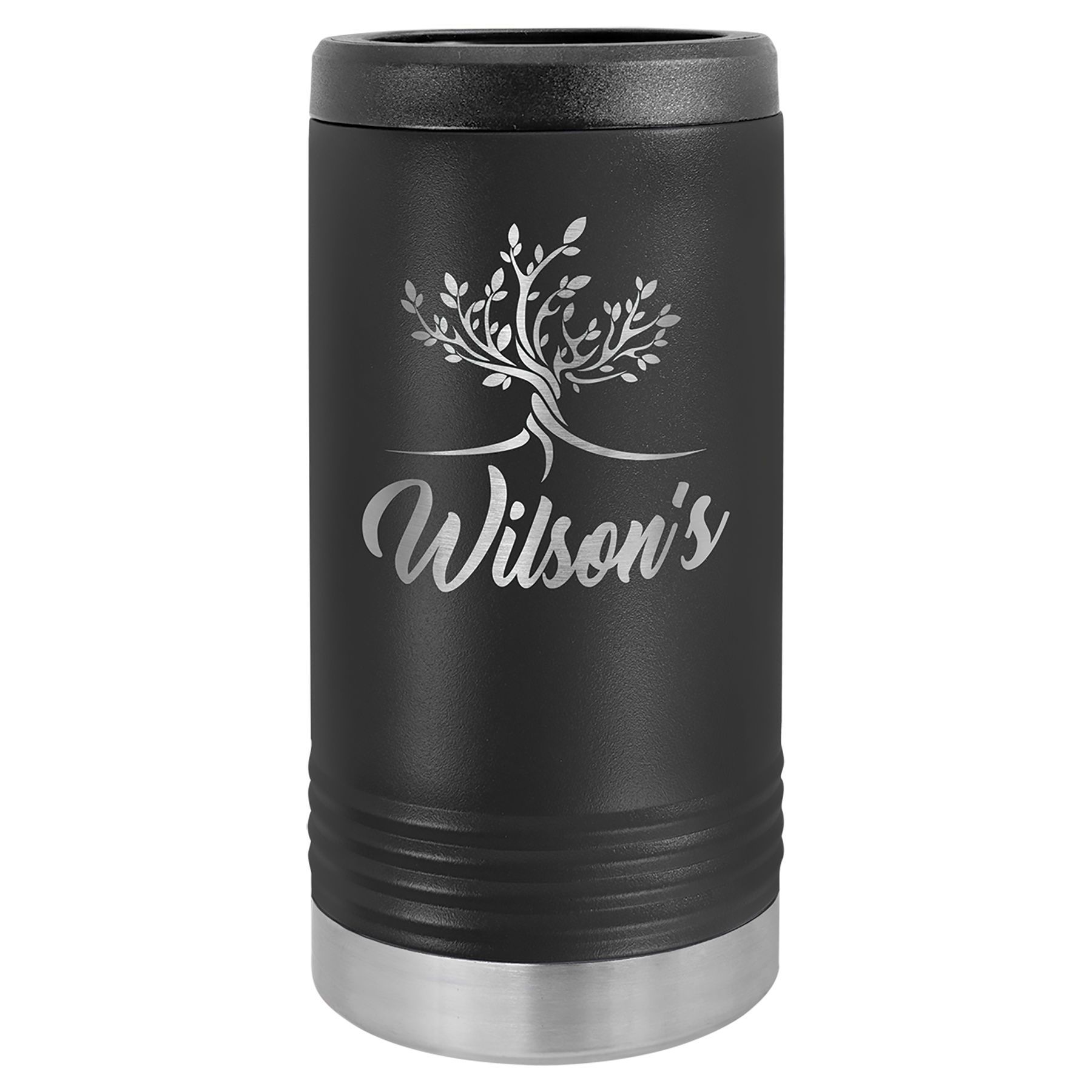 Polar Camel Customizable Stainless Steel Insulated Slim Beverage/Can Holder - Craftworks NW, LLC