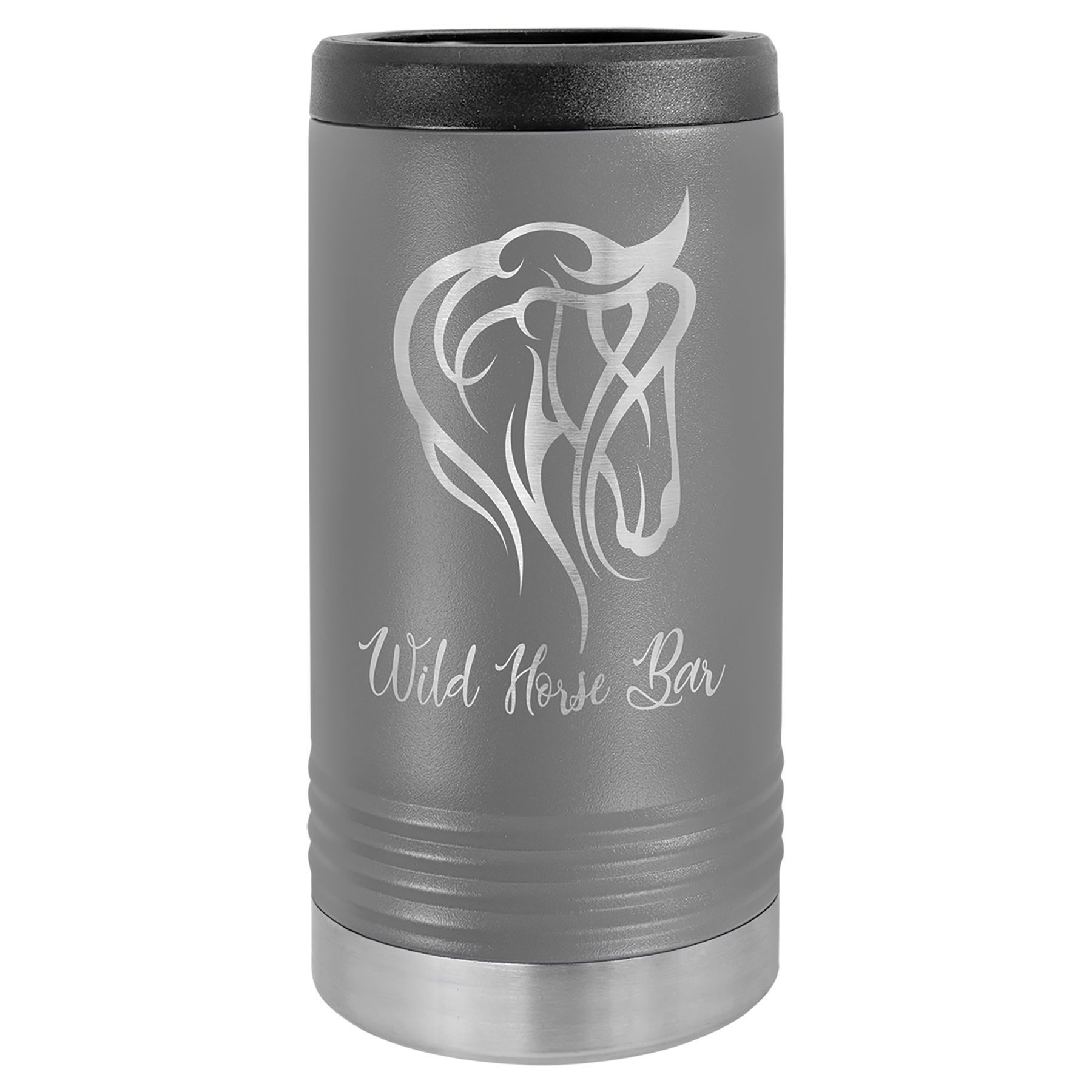 Polar Camel Customizable Stainless Steel Insulated Slim Beverage/Can Holder - Craftworks NW, LLC