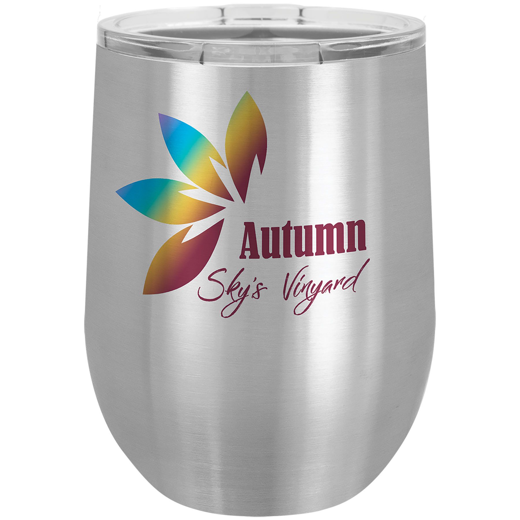 Polar Camel Sublimatable 12oz Stainless Steel Stemless Wine Tumbler - Craftworks NW, LLC