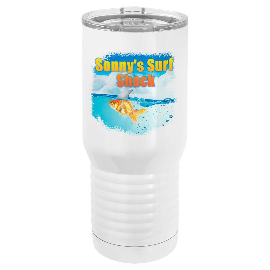 Polar Camel Sublimatable 20 oz Tall White Tumbler